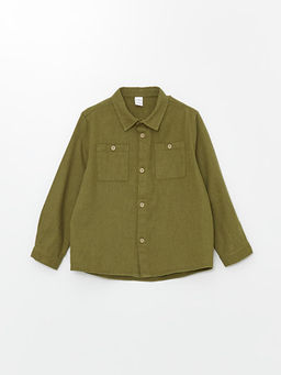 Uzun Kollu Basic Erkek ?ocuk G?mlek