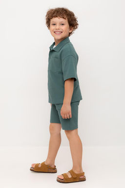 КР 400814-1/темный малахит к556 шорты для мал - Crockid фото 4