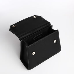 Сумка женская TEXTURA, мессенджер, средний размер, цвет чёрный фото 6