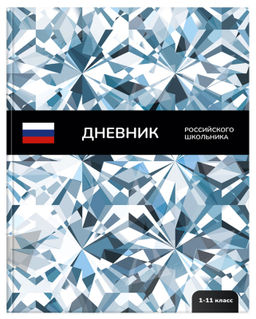 Дневник универсальный 48 л. твердая обложка Schoolformat РОССИЙСКОГО ШКОЛЬНИКА. ГОРДОСТЬ п...