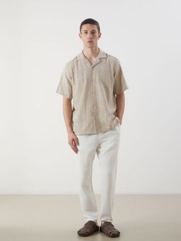 Regular Fit K?sa Kollu Arm?rl? Erkek G?mlek