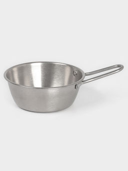 Сотейник для подачи Hanna Knövell Vanha, 400 мл, d=13.5 см, h=5 см, нержавеющая сталь, серебристая