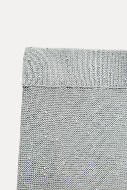 KNIT MIDI SKIRT WITH BEADING - Zara фото 5