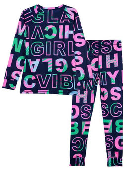 32321468 Термокомплект для девочек: брюки, толстовка