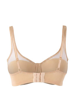 Ten Tekli Tul Balenli Duz Dikme Kap Balconette Sutyen THMAW26SU00026