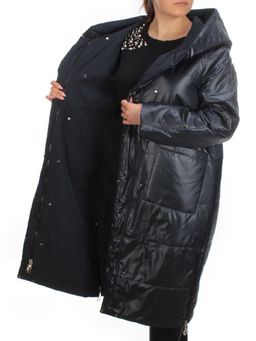 21085 INK BLUE Куртка зимняя двухсторонняя женская облегченная SNOW CLARITY - Fashion фото 9