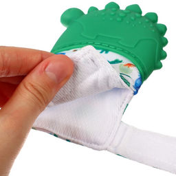 Прорезыватель-рукавичка Крошка Я «Динозаврик», от 3 мес