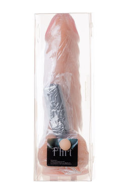 Вибратор-гигант LoveToy, реалистичный, neoskin, телесный, 27 см, 6,8 см  фото 7