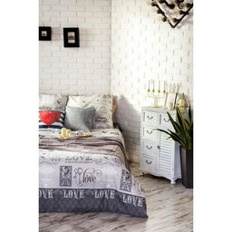 Постельное бельё Этель дуэт Love 143*215 см - 2 шт, 240*220 см, 70*70 см -2 шт, 100% хлопок, бязь 125 г  фото 9