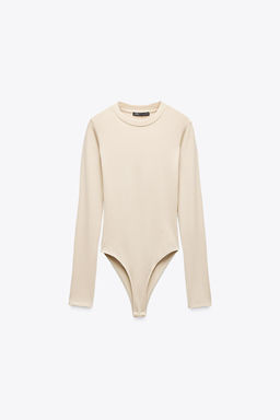 COTTON MODAL BODYSUIT - Zara фото 4