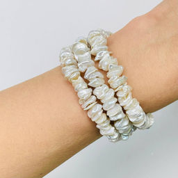 Бусины для украшений из белого Жемчуга