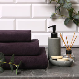 Полотенце махровое «Этель» Organic Graphite 70×130 см, 100% хлопок, 420 г/м²