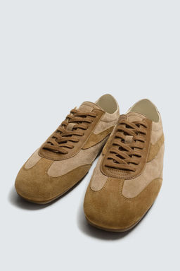 ZAPATILLA PIEL / Marr?n Arena - Zara фото 5