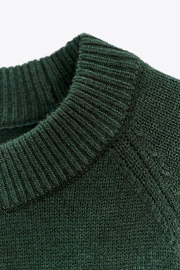 KNIT SWEATER WITH LOOSE-FIT SLEEVES - Zara фото 7