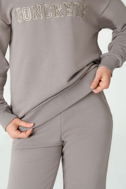 Арт. 2520/1 Костюм с брюками женский 44-52 (5 шт) Цвет:верх- бежевый, низ- бежевый