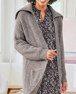 Пальто, серое - Linea tesini фото 5