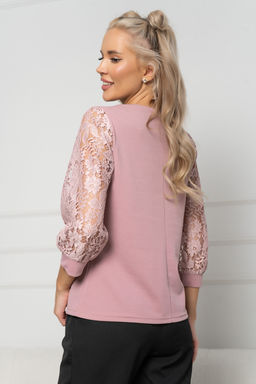 Блуза Open Style 6564 пудровый