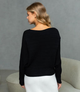 Джемпер #КТ8022 (2), чёрный - Dommod фото 3