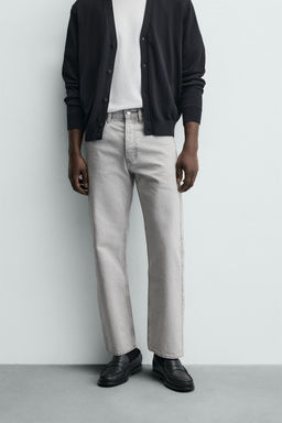 STRAIGHT ANKLE FIT JEANS - Zara фото 9
