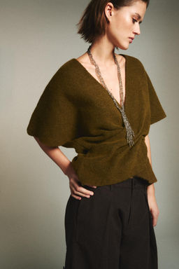 ZW COLLECTION BALLOON CARGO TROUSERS