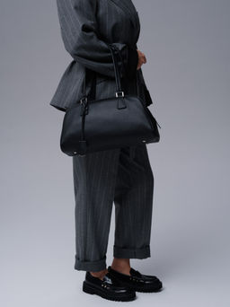 Кожаная сумка Charlotte DBR 31358 черный  фото 6