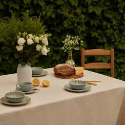 Скатерть SL HOME Gloomy, 110×140 см, лён 100%, 180 г/м²