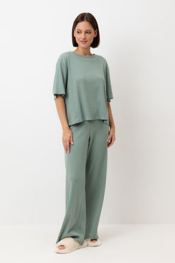 Е 20150/сухой зеленый пижама жен
