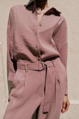 SOFT FLOWING SHIRT - Zara фото 12