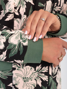 Костюм женский футер с лайкрой "ДОРИС" ОЛИВА