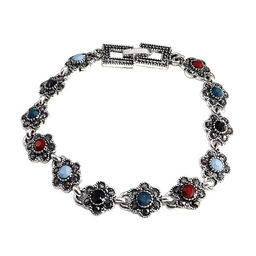 Браслет Сакура металл и камни привлекает эергии любви и счастья