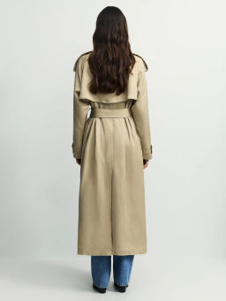 Плащ с акцентным воротником ZR2604102213-62 / Zarina  фото 6