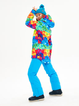 Женская горнолыжная сноубордическая куртка Alpha Endless Ultra Chaleur SNB 423/316_6 Разноцветный  фото 40