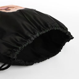 Мешок для обуви на шнурке, цвет чёрный - Simaland фото 3