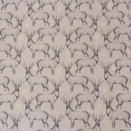 Цена за 10 шт. Бумага упаковочная глянцевая двусторонняя Олени, 70 100 см - Дарите счастье фото 3