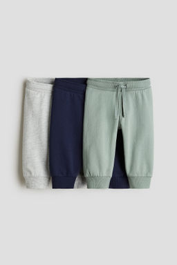 Pack de 3 joggers de algod?n