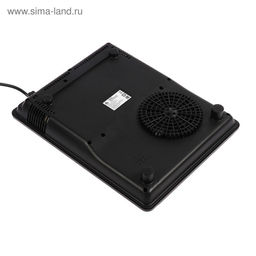 Плитка электрическая Luazon LIP-001, индукционная, 1 конфорка, 2100 Вт, чёрная - Luazon home фото 9