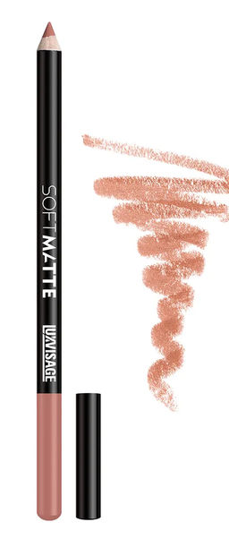 LUXVISAGE Карандаш для губ "Soft Matte" т.601 Pastel Nude. (6)