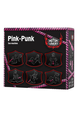 Секс-машина Pink-Punk, MotorLovers, ABS, розовый, 36 см - Toyfa фото 10