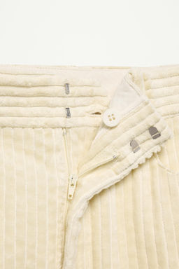 FLARE CORDUROY TROUSERS - THE ITEM ZARA WOMAN фото 5