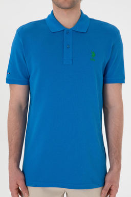 Erkek Slim Fit Polo Yaka Kobalt Basic Ti__rt Sepette S_rpriz _ndirim - U.s. polo assn фото 6