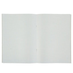 Цена за 5 шт. Тетрадь А4, 48 листов в клетку, Calligrata «Графика 3D», серые листы