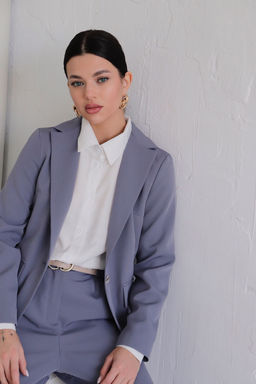 11520 Костюм брючный серый - Martichelli фото 6