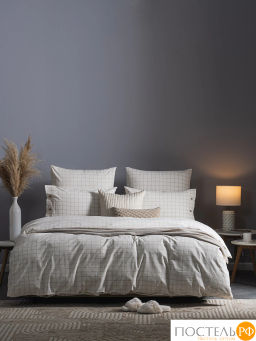 КПБ PRIME PRIVE ВАЛЬБО бел (клетка)  фото 2