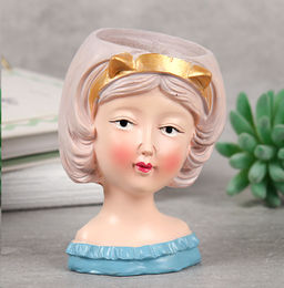 Кашпо 8,5х6х12 см Девушки / WN39-5 /уп 12/96/717535 - Галеонтрейд фото 2