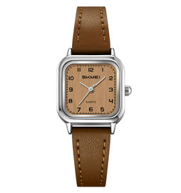 Часы наручные Skmei женские кварцевые 2579silver-brown