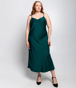 Платье #БШ2419, изумрудный