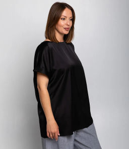 Блуза #ОБШ2830, чёрный