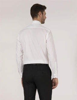 Beyaz Slim Fit Smokin G_mlek