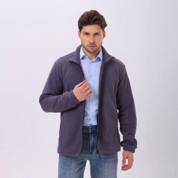 RODOS Толстовка на молнии мужская флис М-321 Синий  фото 46