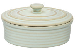 Форма для запекания с крышкой 300 мл 13.5*10*7.3 см Традиция овальная мятный - Elan gallery фото 9